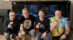 Kolejne mini-spotkanie klubowe w dobrze już zintegrowanym gronie 🐟🍻🇲🇼